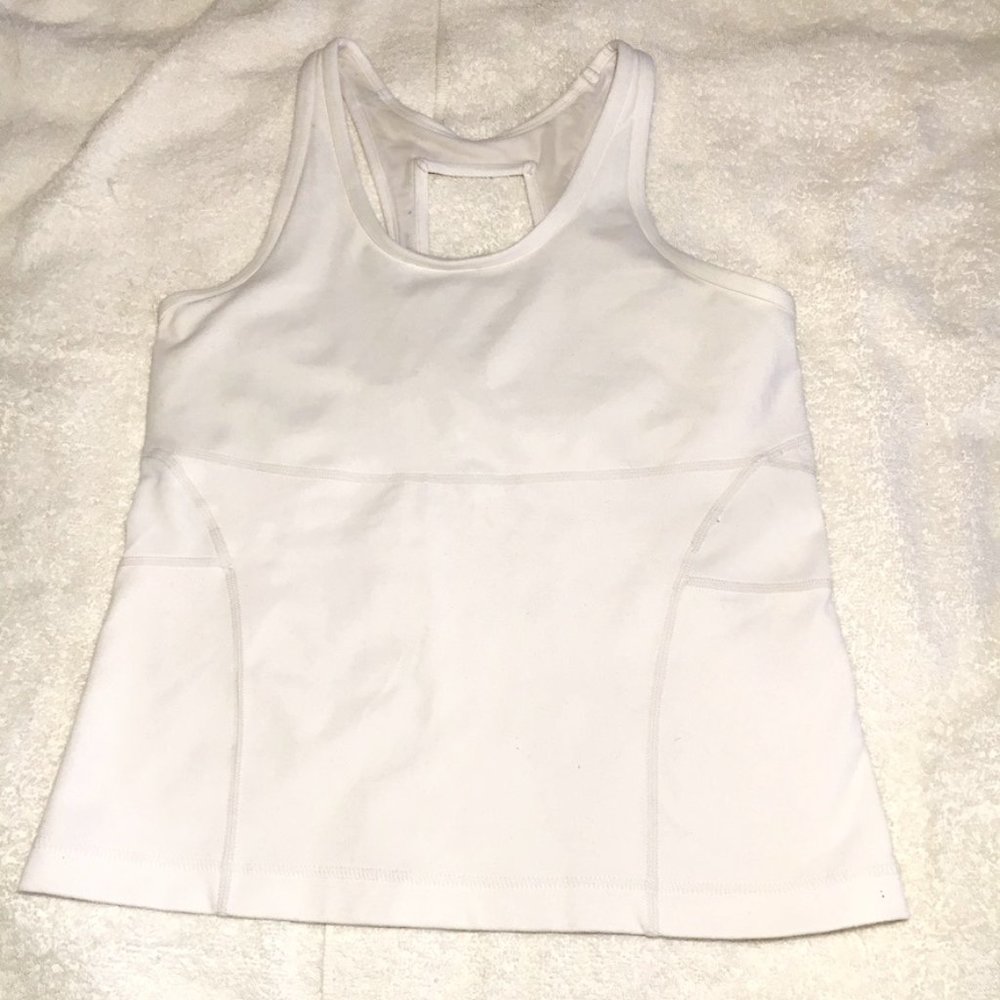 Lands End. Women. White Tank Top. Size XS.